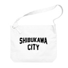 JIMOTOE Wear Local Japanの渋川市 SHIBUKAWA CITY ビッグショルダーバッグ