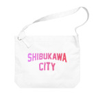 JIMOTOE Wear Local Japanの渋川市 SHIBUKAWA CITY Big Shoulder Bag
