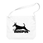 ミニピン クラブ minipin clubのminipin jump Big Shoulder Bag