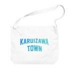 JIMOTOE Wear Local Japanの軽井沢町 KARUIZAWA TOWN ビッグショルダーバッグ