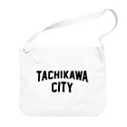 JIMOTOE Wear Local Japanの立川市 TACHIKAWA CITY Big Shoulder Bag