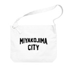 JIMOTOE Wear Local Japanの宮古島市 MIYAKOJIMA CITY ビッグショルダーバッグ