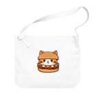 ゆるきゃら製作所の猫バーガー Big Shoulder Bag