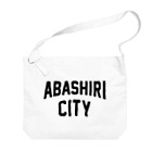 JIMOTOE Wear Local Japanの網走市 ABASHIRI CITY Big Shoulder Bag