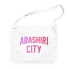 JIMOTOE Wear Local Japanの網走市 ABASHIRI CITY ビッグショルダーバッグ