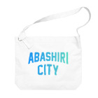 JIMOTOE Wear Local Japanの網走市 ABASHIRI CITY Big Shoulder Bag