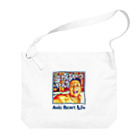 アニクラ デザイン本舗のアニリゾ　LINEスタンプ　コレクション02A Big Shoulder Bag