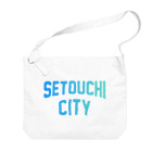 JIMOTOE Wear Local Japanの瀬戸内市 SETOUCHI CITY ビッグショルダーバッグ