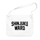 JIMOTOE Wear Local Japanのshinjuku ward　新宿 Big Shoulder Bag