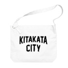 JIMOTOE Wear Local Japanの喜多方市 KITAKATA CITY ビッグショルダーバッグ