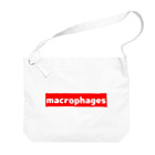 十織のお店のmacrophages Big Shoulder Bag