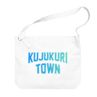JIMOTOE Wear Local Japanの九十九里町 KUJUKURI TOWN Big Shoulder Bag
