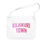 JIMOTOE Wear Local Japanの九十九里町 KUJUKURI TOWN Big Shoulder Bag