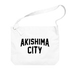 JIMOTOE Wear Local Japanの昭島市 AKISHIMA CITY Big Shoulder Bag