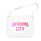 JIMOTOE Wear Local Japanの昭島市 AKISHIMA CITY Big Shoulder Bag