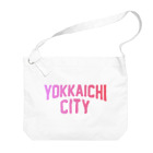 JIMOTOE Wear Local Japanの四日市 YOKKAICHI CITY ビッグショルダーバッグ