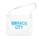 JIMOTOE Wear Local Japanの四日市 YOKKAICHI CITY ビッグショルダーバッグ