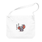 small creaturesの聞き返すゾウ Big Shoulder Bag