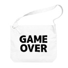 TOKYO LOGOSHOP 東京ロゴショップのGAMEOVER-ゲームオーバー- Big Shoulder Bag