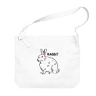 DRIPPEDのRABBIT-うさぎ- Big Shoulder Bag