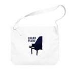 DRIPPEDのGRAND PIANO-グランドピアノ- Big Shoulder Bag