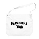 JIMOTOE Wear Local Japanの松島町 MATSUSHIMA TOWN ビッグショルダーバッグ