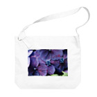 8l0の紫陽花　紫 Big Shoulder Bag