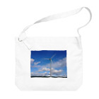 渡部　擁介の青い空と風車 Big Shoulder Bag