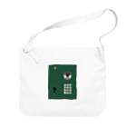 新商品PTオリジナルショップの沿線電話（回線切り替えスイッチ、プッシュボタン、ハンドル） Big Shoulder Bag