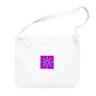 HAKOCHINのPurple Leaves Big Shoulder Bag