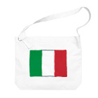 お絵かき屋さんのイタリアの国旗 Big Shoulder Bag