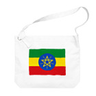 お絵かき屋さんのエチオピアの国旗 ビッグショルダーバッグ