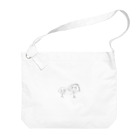 BassyDesignのあっくん(5さい)の絵 Big Shoulder Bag