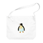 悟りねこ・にゃんぽんのペンギンさん Big Shoulder Bag