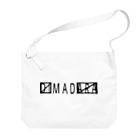 DIMADARA BY VULGAR CIRCUSの〼MAD〼 黒/DB_15 Big Shoulder Bag