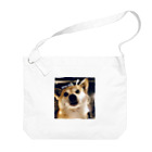 Sola-World の柴犬空　bling-bling Big Shoulder Bag
