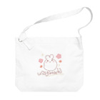 ♬もこもこほわほわeimyのおみせ♡のusagimochi Big Shoulder Bag