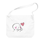 【筆柱】筆文字’st 玲花のまん丸まるちゃん投げキッス Big Shoulder Bag