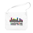 OTOKONOKOTOKYOJAPANのEMOTIONAL BEAT（黒） Big Shoulder Bag