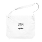 REM napsalonのREMオリジナルグッズ Big Shoulder Bag