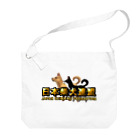 Hurryz HUNGRY BEARの日本柴犬連盟シリーズ Big Shoulder Bag