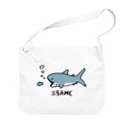 Cɐkeccooのサメさん-Vrカラー Big Shoulder Bag