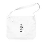 ひとびと。のKEEP CALM AND HUG ME Big Shoulder Bag