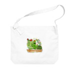 Mr.Perez’s Roomのサボテン ペレス- GOOD FOOD GOOD LIFE Big Shoulder Bag