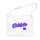 蜂蜜グミのチームロゴ風 Oshikatsu04 BLUE Big Shoulder Bag