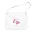 SASARiNS のHave a Heart to heart Big Shoulder Bag