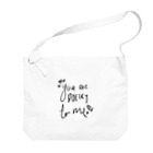 emi flowerのYou are poetry for me. Big Shoulder Bag