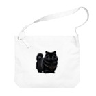 しょっぷトミィの黒猫 Big Shoulder Bag
