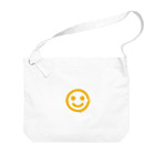 Golden-Cat358の可愛い笑顔 幸せ 平和 Big Shoulder Bag