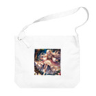 Sesilionの星の精霊の夜舞 Dance of the Star Spirit Big Shoulder Bag